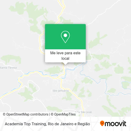 Academia Top Training mapa