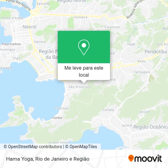 Hama Yoga mapa