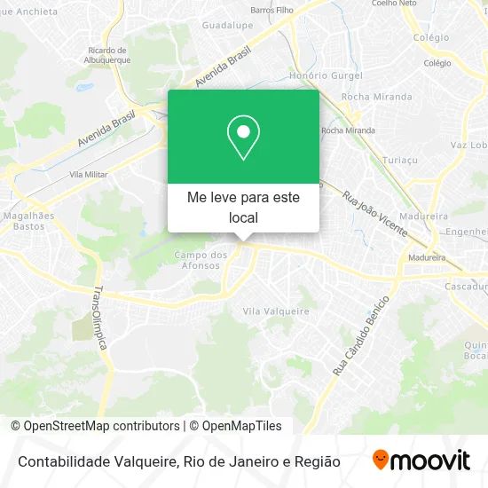 Contabilidade Valqueire mapa
