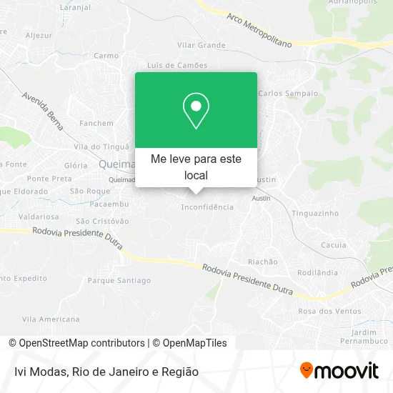 Ivi Modas mapa