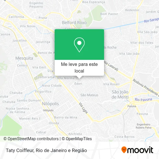 Taty Coiffeur mapa