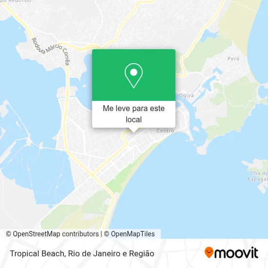 Tropical Beach mapa