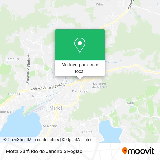 Motel Surf mapa