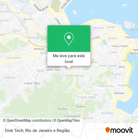 Disk Tech mapa