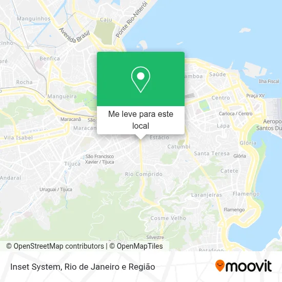 Inset System mapa