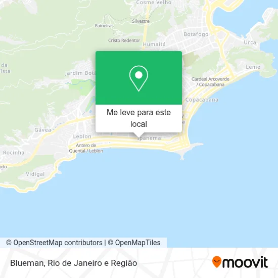 Blueman mapa