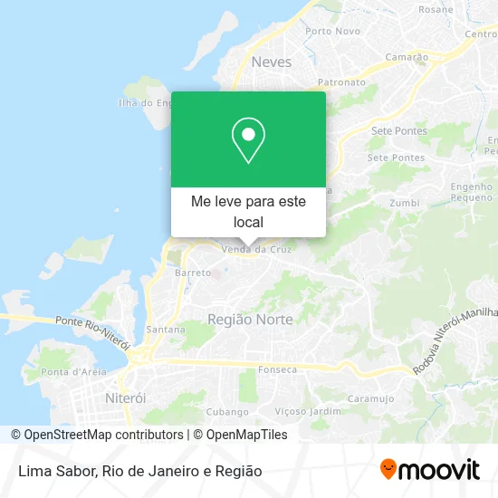 Lima Sabor mapa