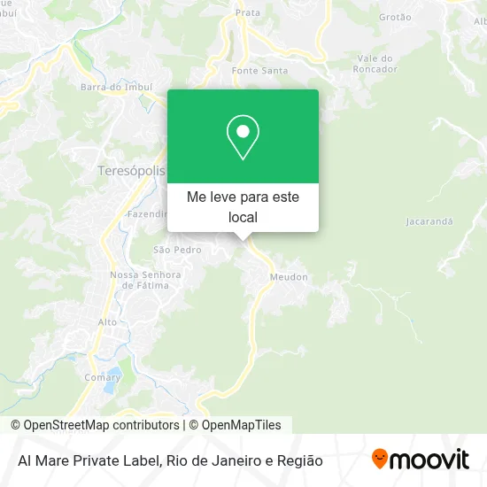 Al Mare Private Label mapa