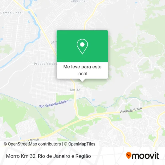 Morro Km 32 mapa