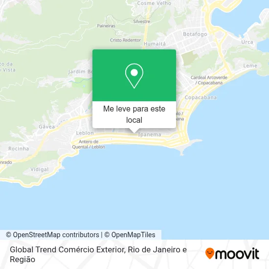 Global Trend Comércio Exterior mapa