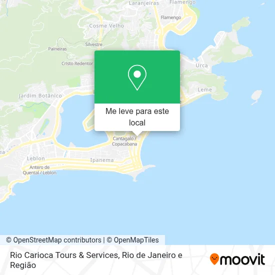 Rio Carioca Tours & Services mapa