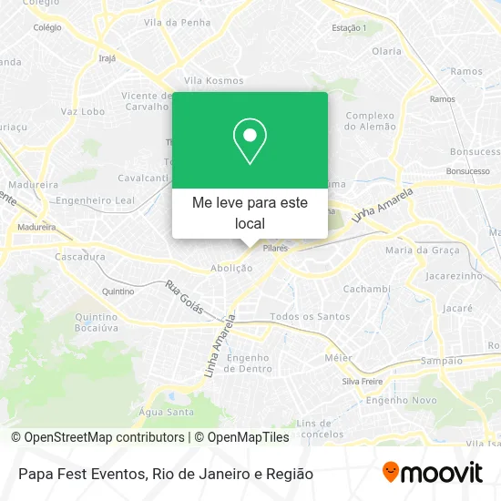 Papa Fest Eventos mapa