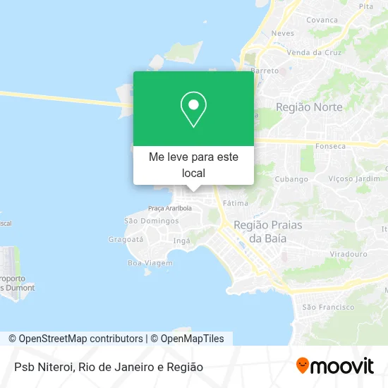 Psb Niteroi mapa