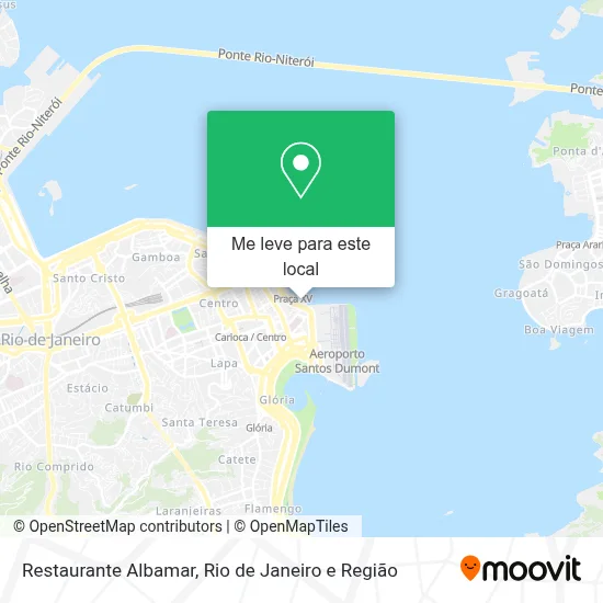Restaurante Albamar mapa
