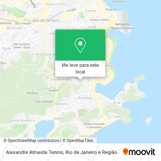 Alexandre Almeida Tennis mapa
