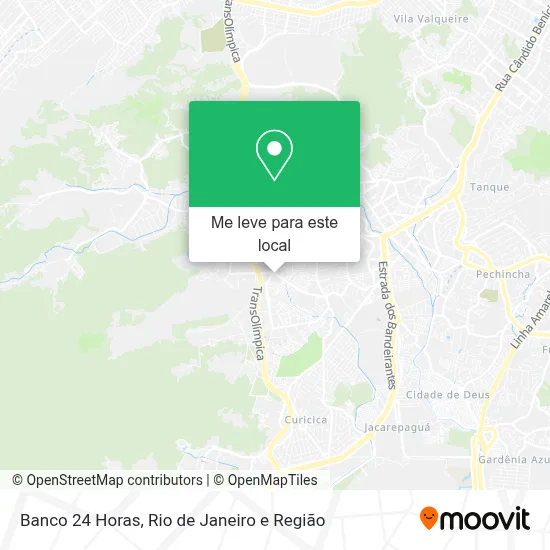 Banco 24 Horas mapa