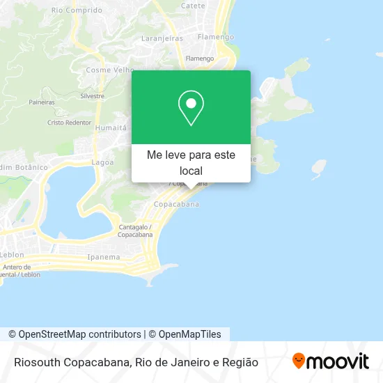 Riosouth Copacabana mapa