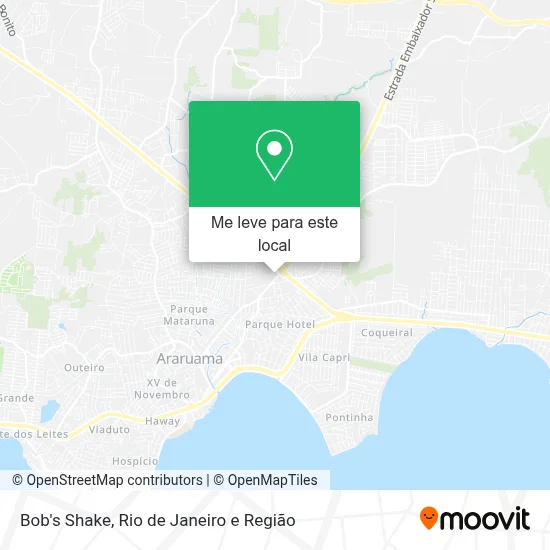 Bob's Shake mapa