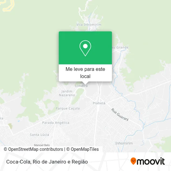 Coca-Cola mapa