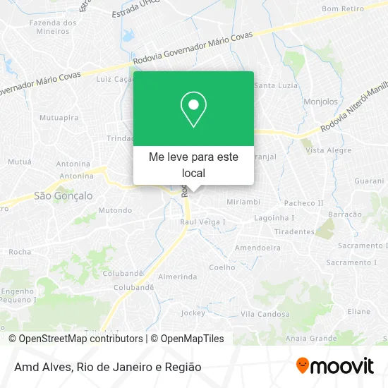 Amd Alves mapa