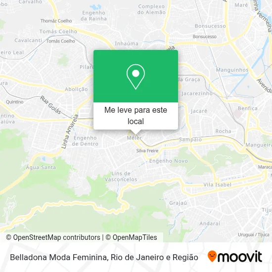 Belladona Moda Feminina mapa