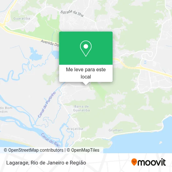Lagarage mapa