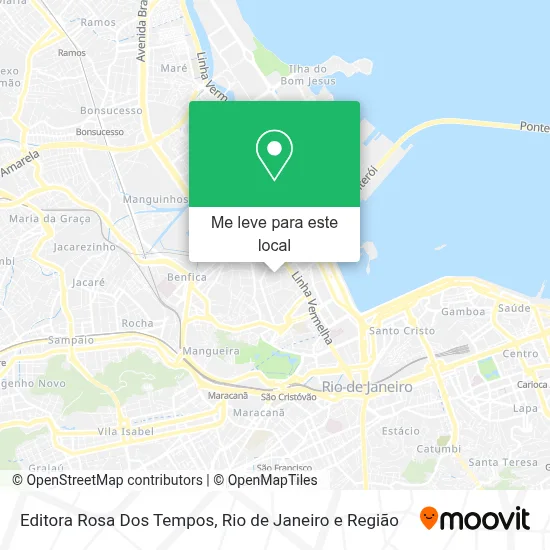 Editora Rosa Dos Tempos mapa