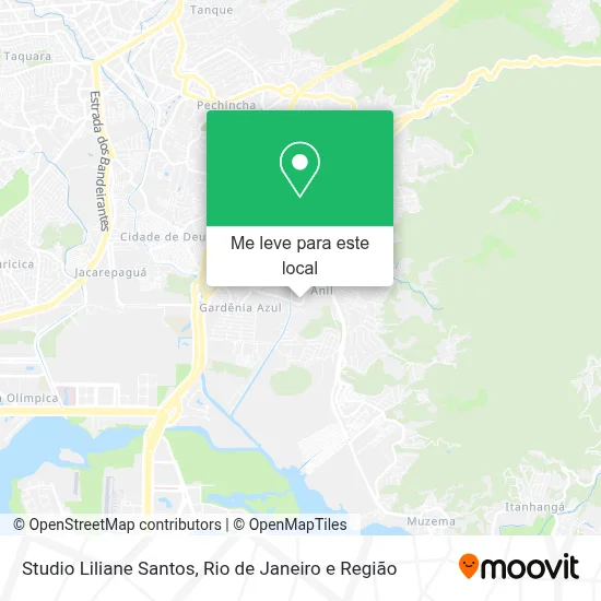 Studio Liliane Santos mapa