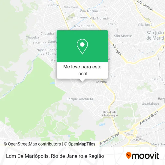 Ldm De Mariópolis mapa
