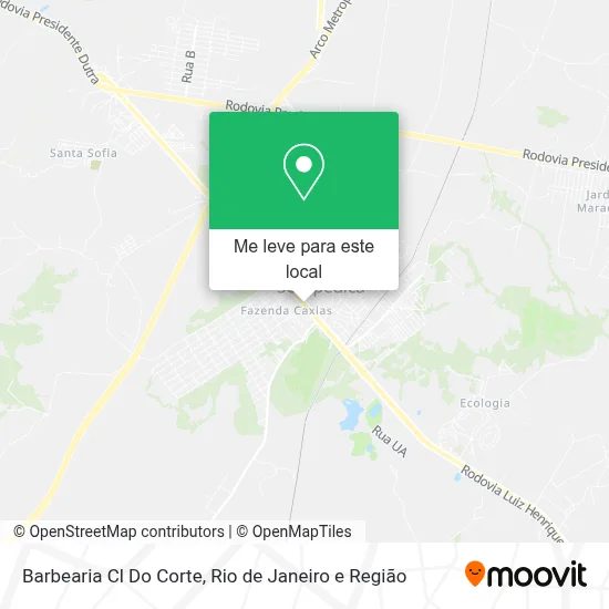 Barbearia Cl Do Corte mapa