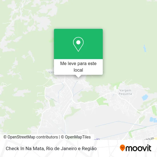 Check In Na Mata mapa