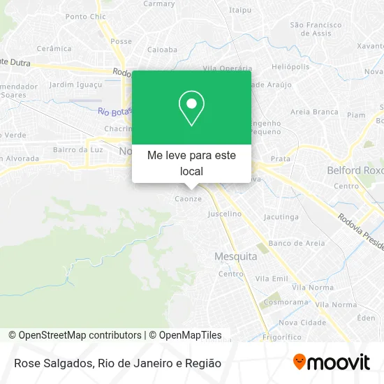Rose Salgados mapa