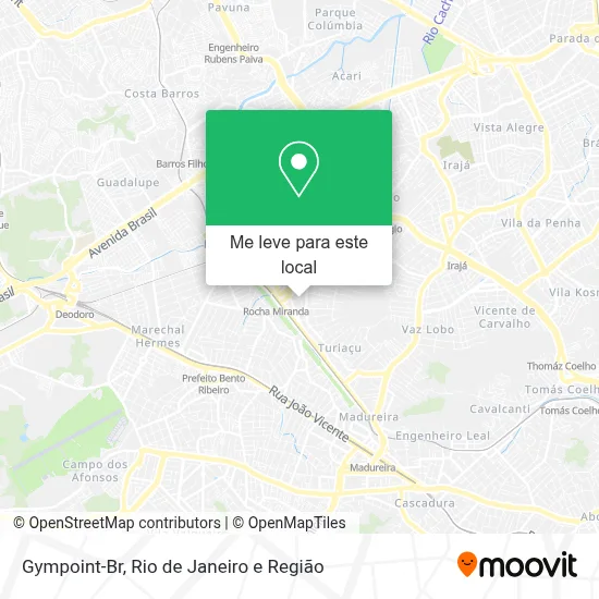 Gympoint-Br mapa