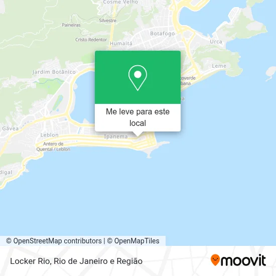 Locker Rio mapa
