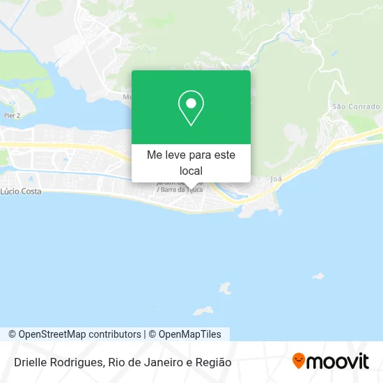 Drielle Rodrigues mapa