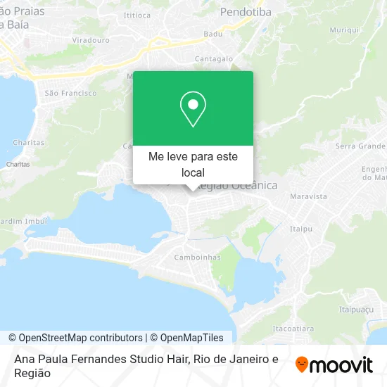 Ana Paula Fernandes Studio Hair mapa