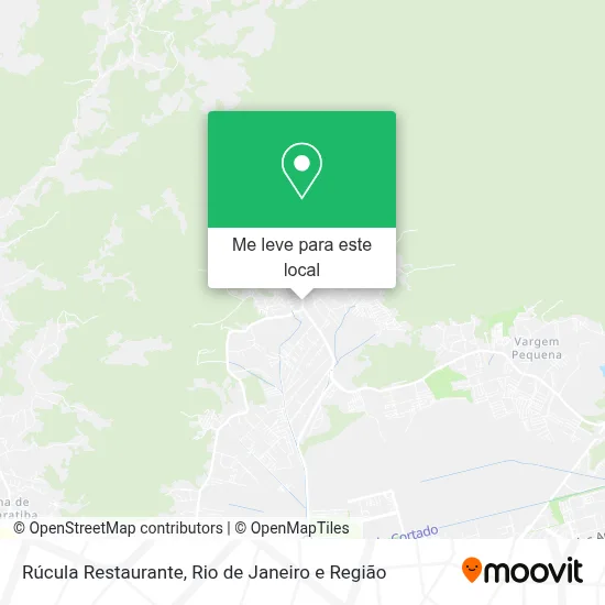 Rúcula Restaurante mapa