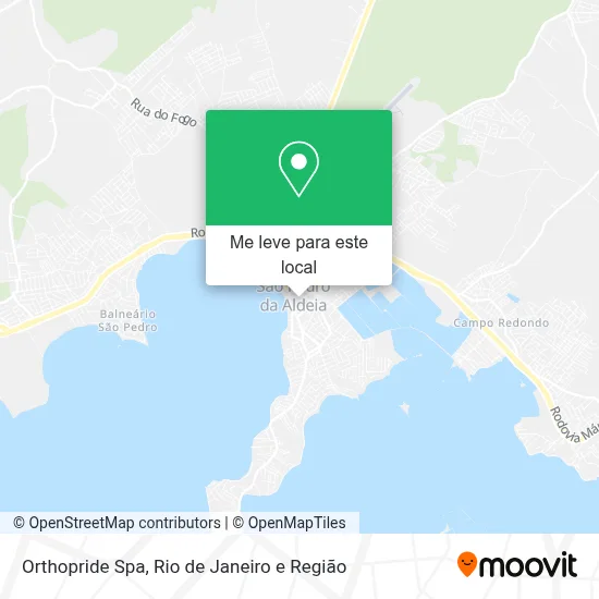 Orthopride Spa mapa