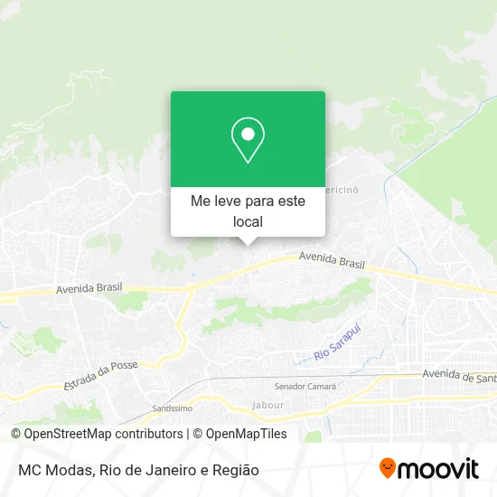 MC Modas mapa