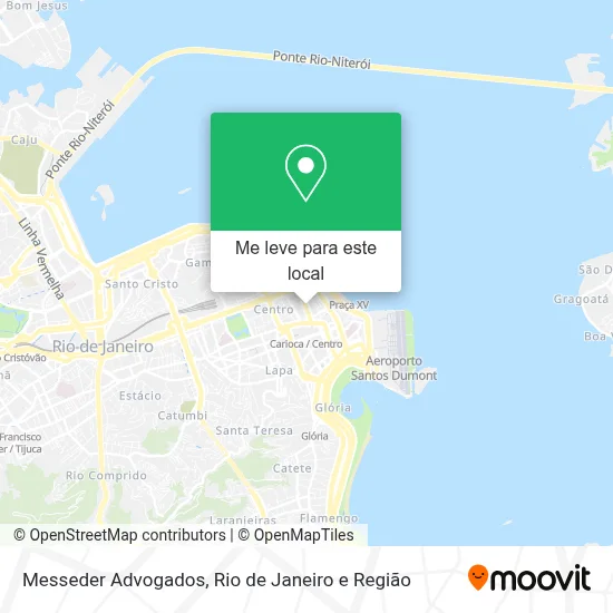 Messeder Advogados mapa