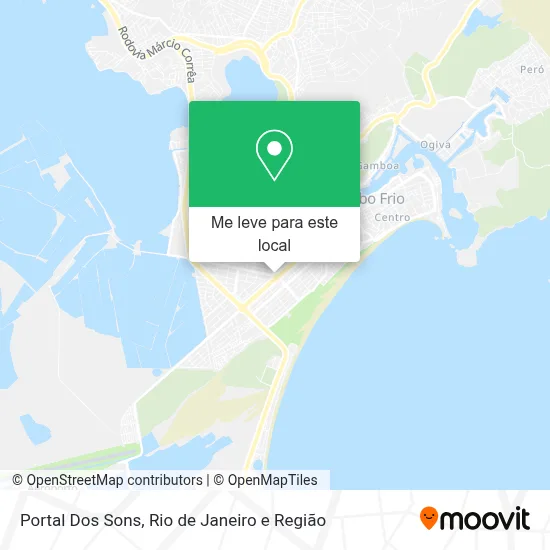 Portal Dos Sons mapa