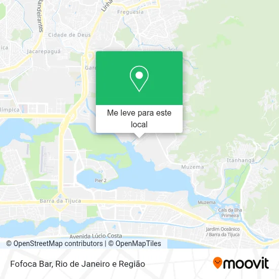 Fofoca Bar mapa