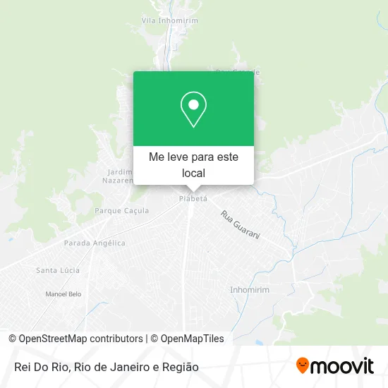 Rei Do Rio mapa