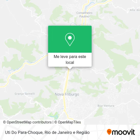 Uti Do Para-Choque mapa