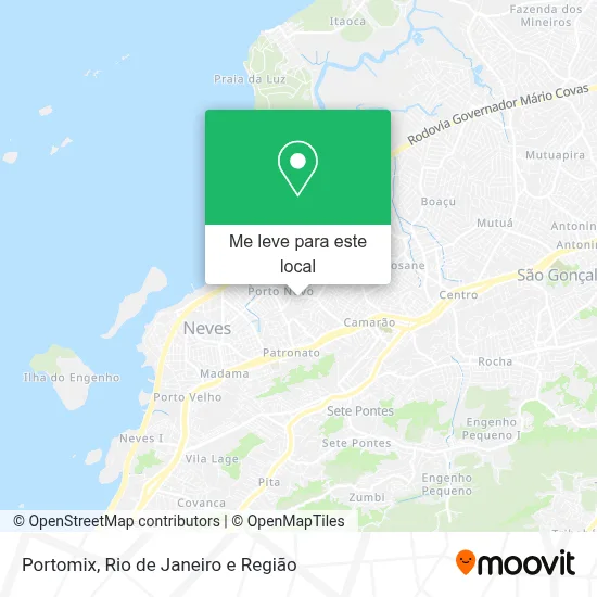Portomix mapa