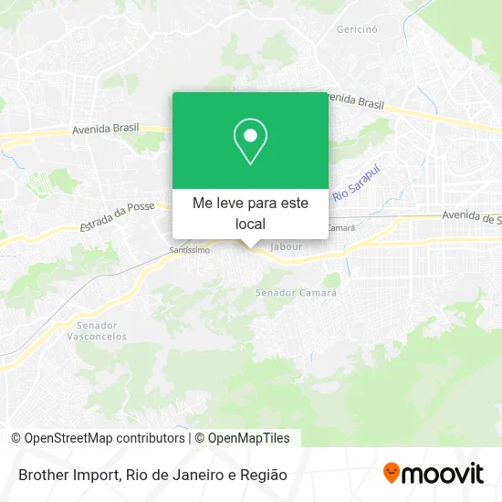Brother Import mapa