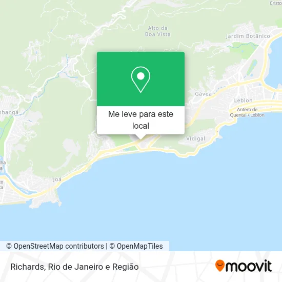 Richards mapa