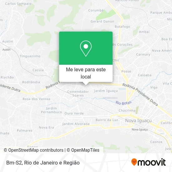 Bm-S2 mapa