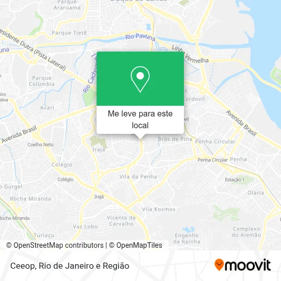 Ceeop mapa