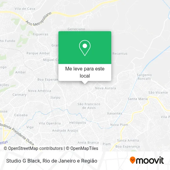 Studio G Black mapa
